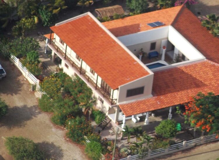 Aerial view of property